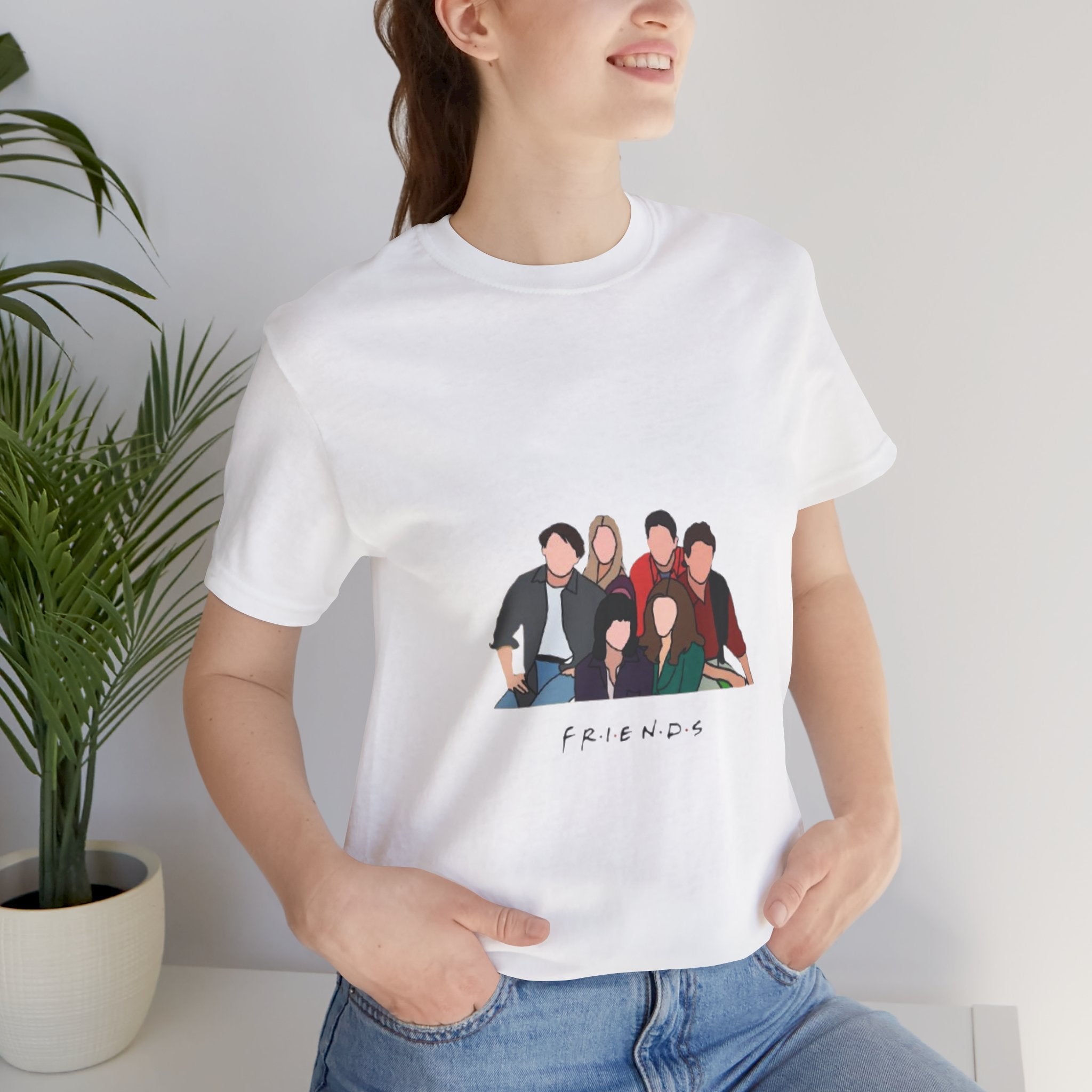 FRIENDS SERIES Unisex Jersey Short Sleeve Tee