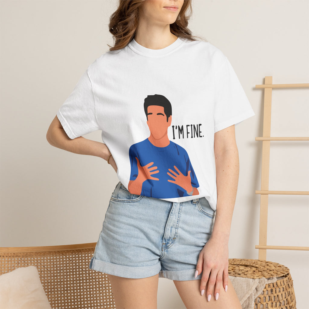 I’m Fine T-Shirt — Funny Relatable Graphic Tee