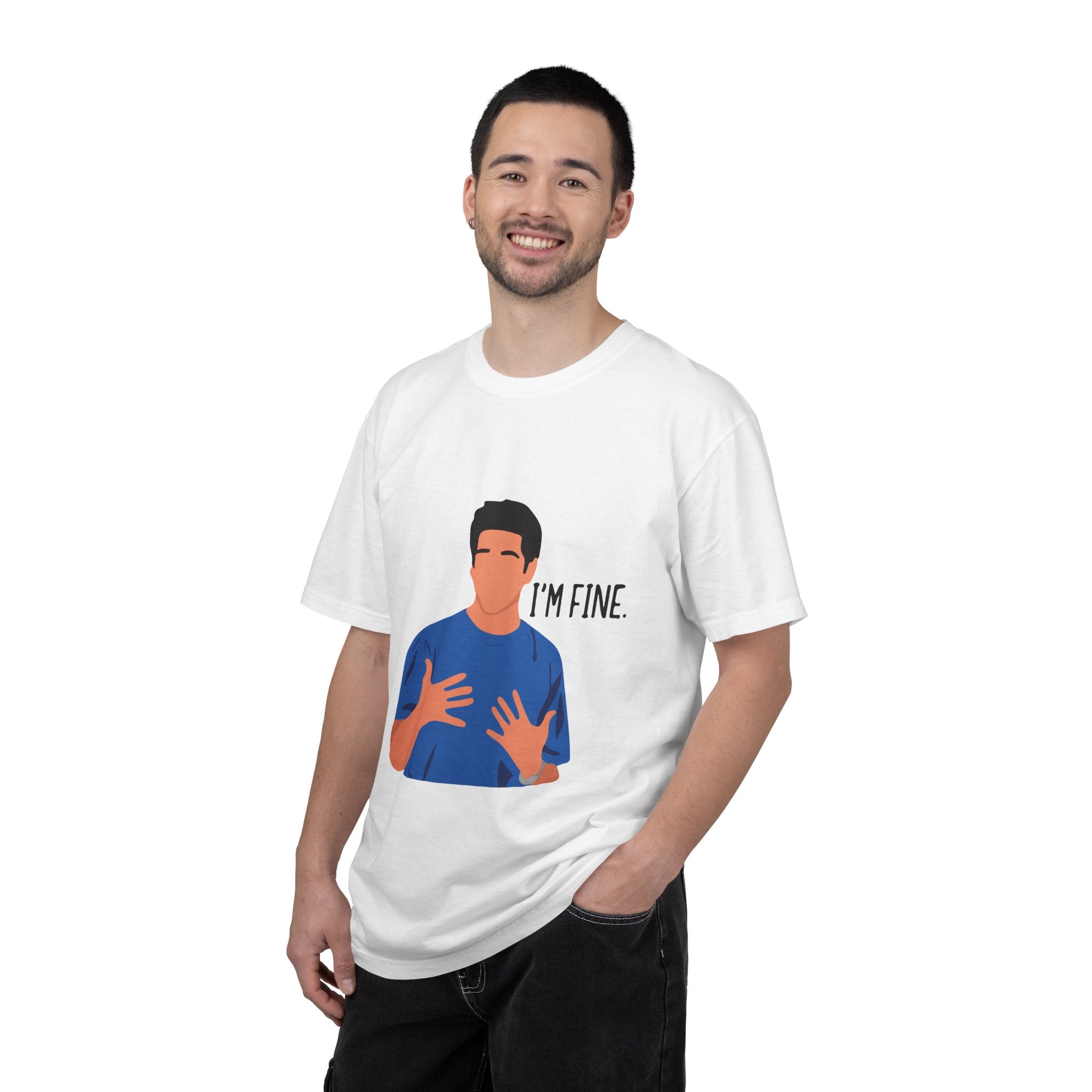 I’m Fine T-Shirt — Funny Relatable Graphic Tee
