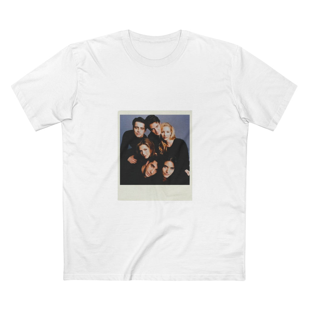 Friends TV Show Photo Tee - Retro Cast Polaroid T-Shirt
