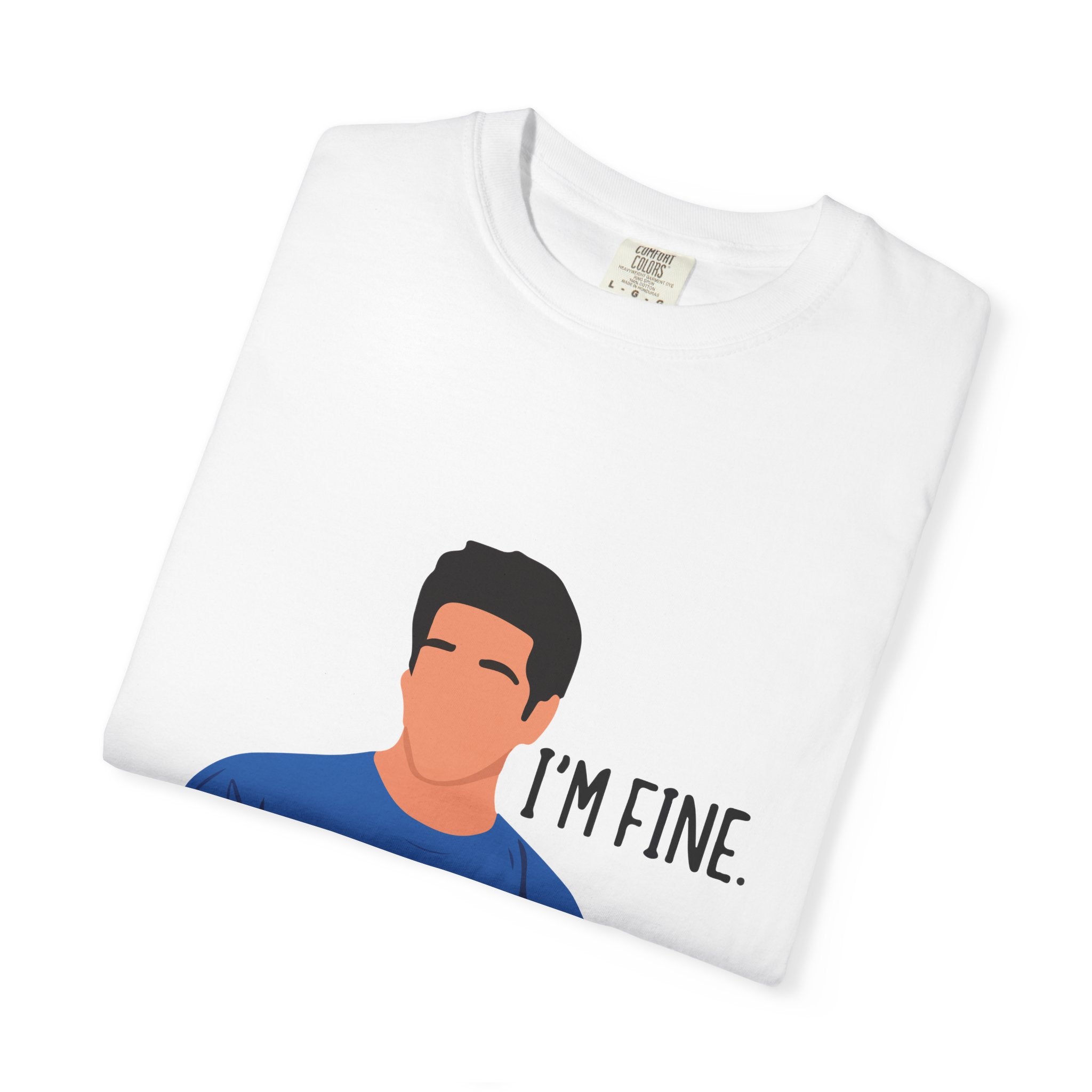 I’m Fine T-Shirt — Funny Relatable Graphic Tee