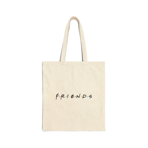 Friends TV Show Canvas Tote Bag — Cast Illustration Cotton Tote