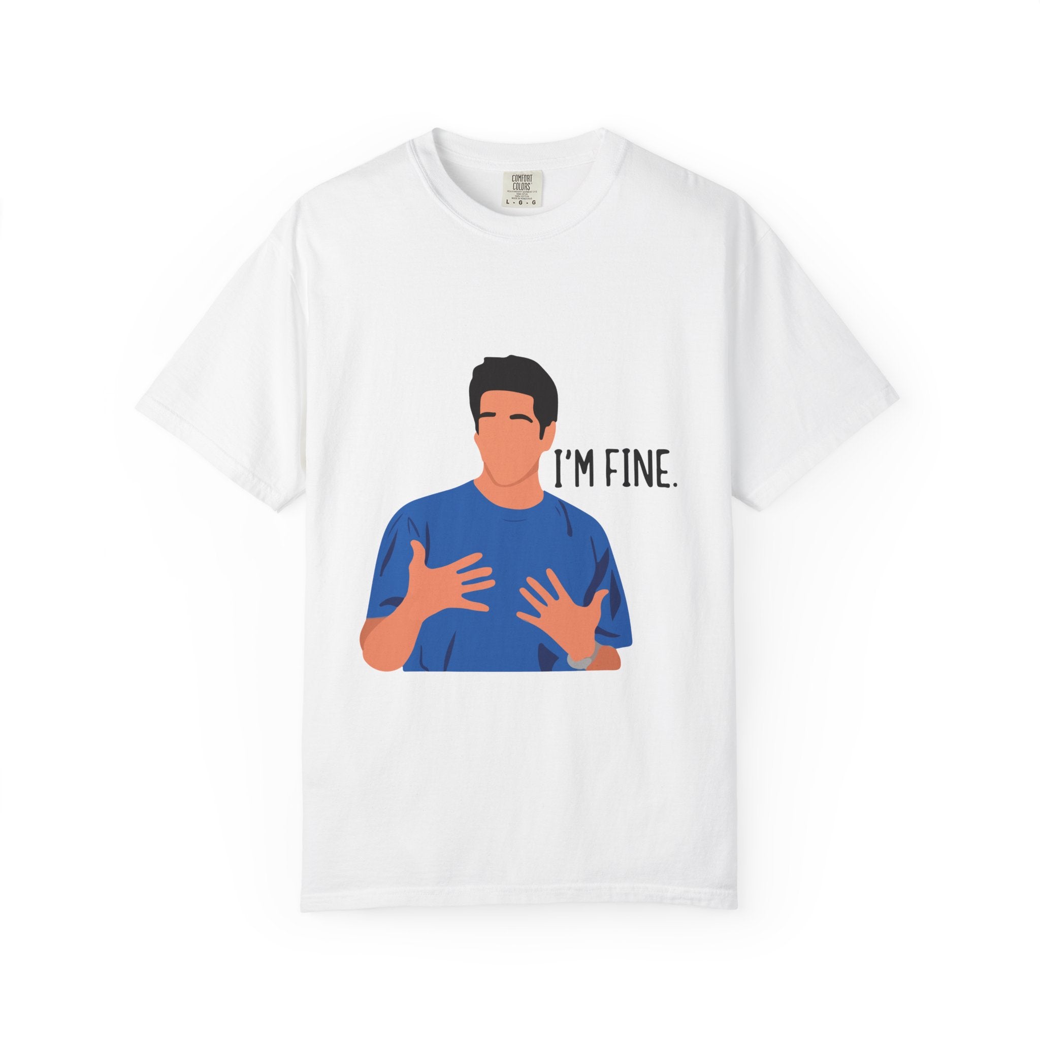 I’m Fine T-Shirt — Funny Relatable Graphic Tee
