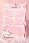 Pink Cuties Notes Notepad